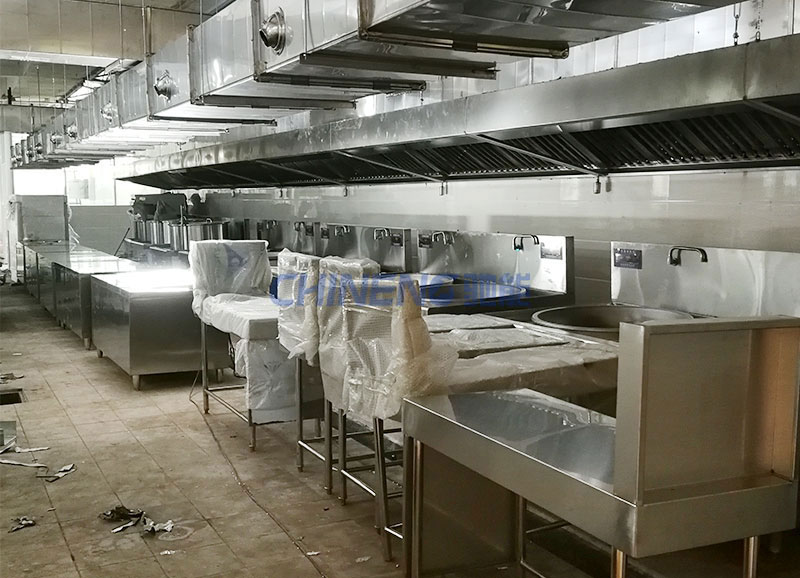 潮州城南中英文學校食堂廚房工程