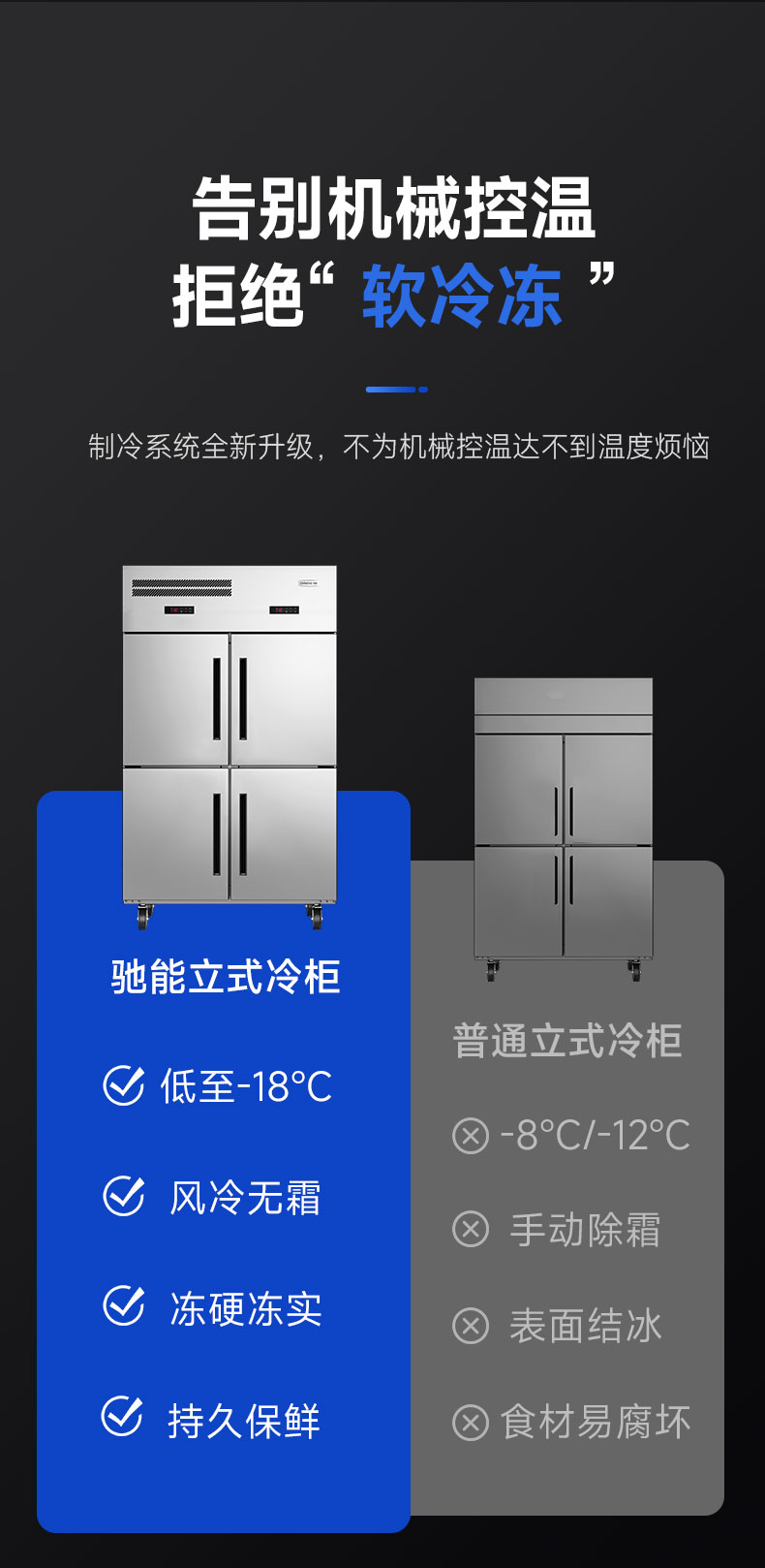 立式冷柜控溫技術